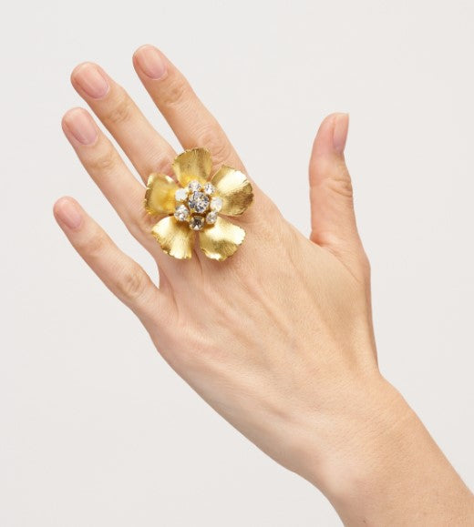 Bague ‘grande fleur » – MONA LISA