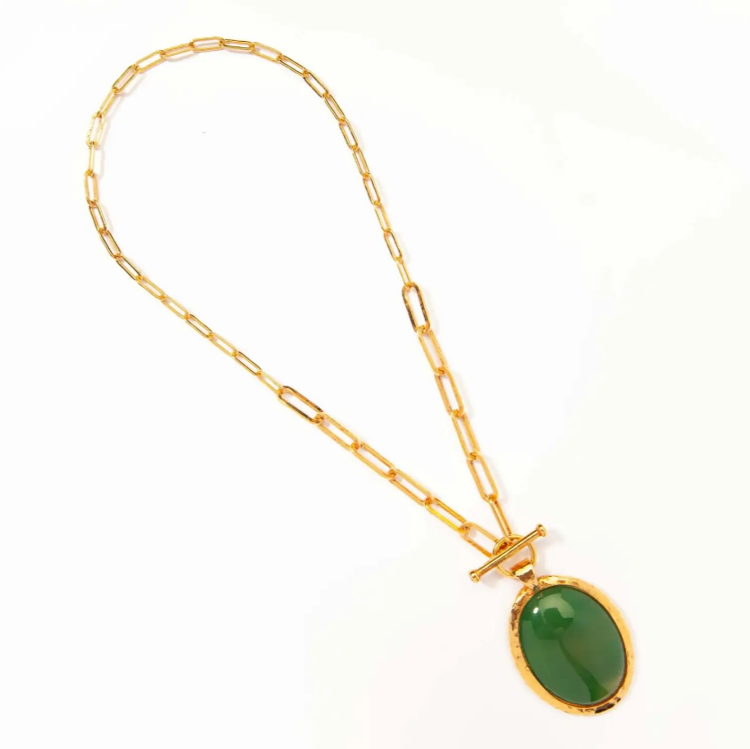 Grand collier pendentif GEMS (sautoir )