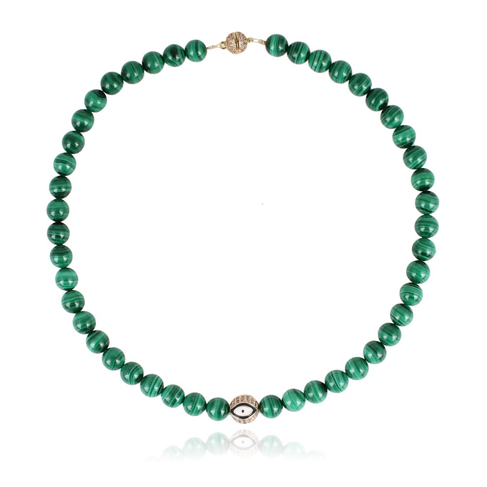 COLLIER JULIA MALACHITE - HYPSO